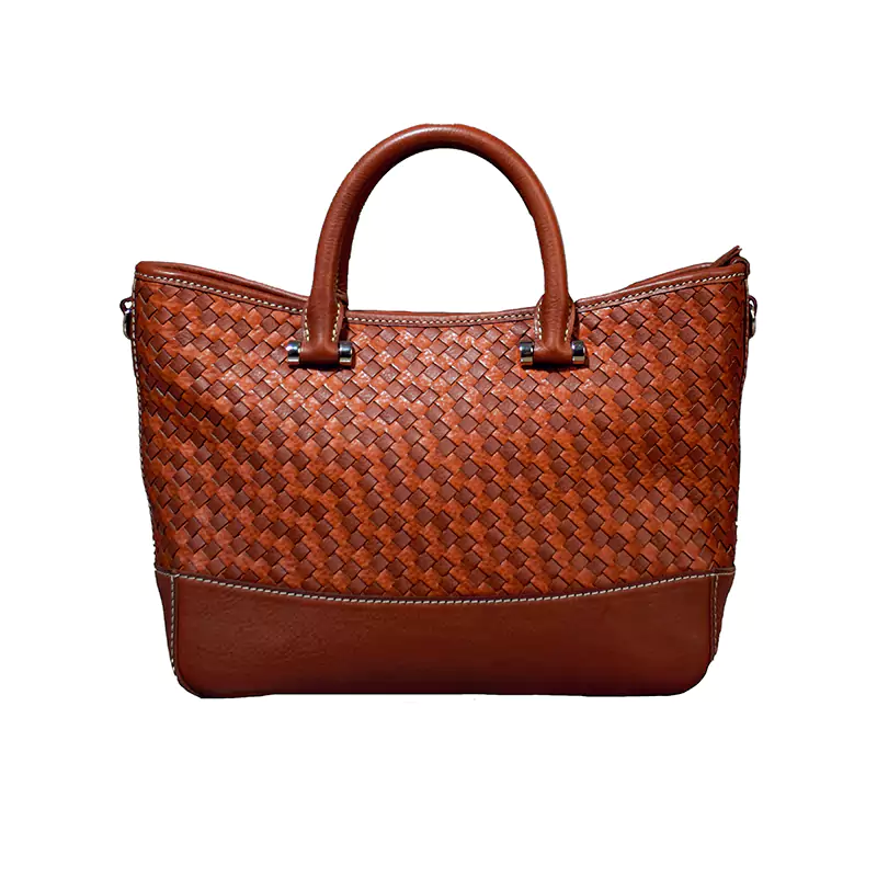 ກະເປົາໜັງ Crossbody Woven